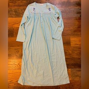 Light blue long nightgown